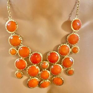 NWT Wet Seal Hammered Bubble Necklace